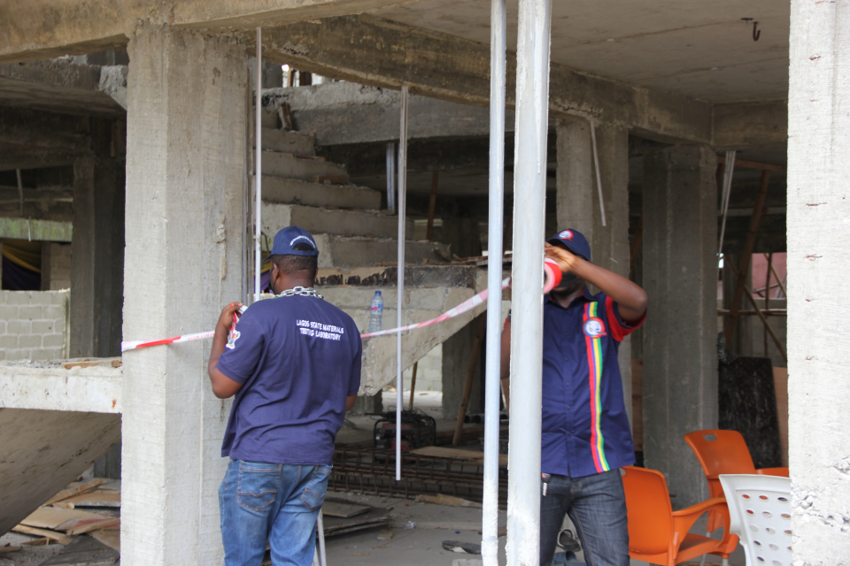 Destructive Testing Room LSMTL | Lagos State Material Testing Laboratory